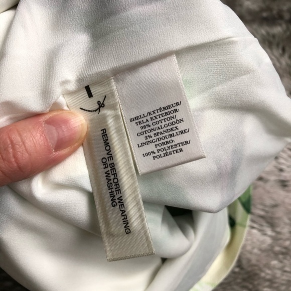 Leaf print mini skirt - Picture 6 of 6